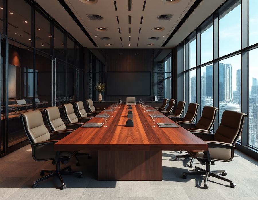 Conference Rooms using Frostek smart film